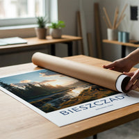 Bieszczady National Park Poster - Scenic River Artwork & Wildlife