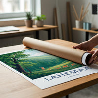 Lahemaa National Park Poster - Nature Wall Art & Forest Landscape