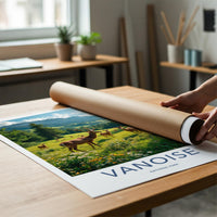 Vanoise National Park Poster - France Wall Art With Alpine Landscape