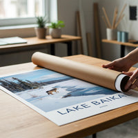 Lake Baikal Poster - Scenic Siberia Landscape Print