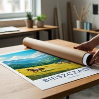 Bieszczady National Park Poster - Majestic Mountain Art & Scenic