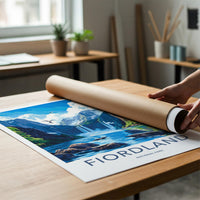 Fiordland Poster - New Zealand Wall Art