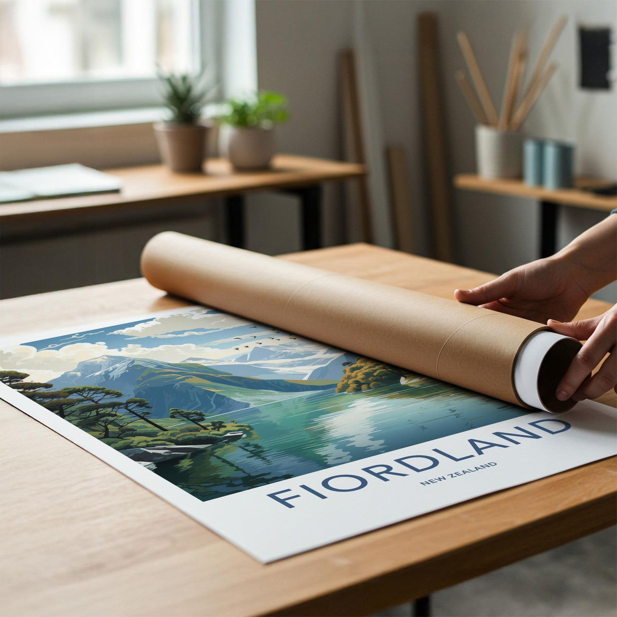 Fiordland Wall Art - New Zealand Poster