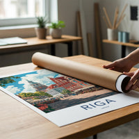 Riga Poster - Latvia Wall Art
