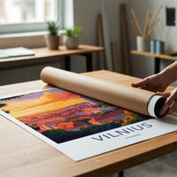 Vilnius Poster - Lithuania Wall Art
