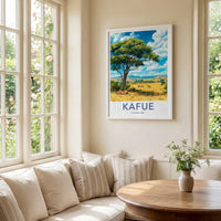 Kafue National Park Poster - African Safari Art