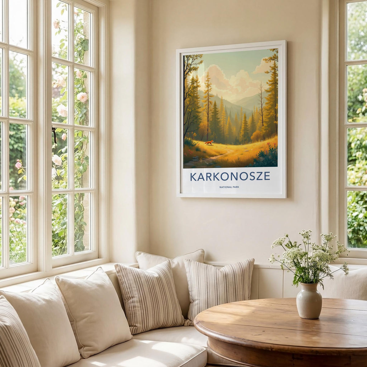 Karkonosze National Park Poster - Scenic Mountain Decor & Nature