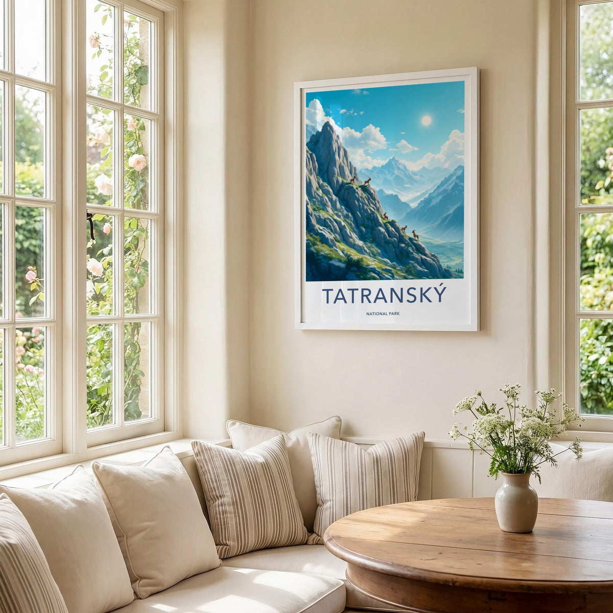 Tatra National Park Poster - Scenic Mountain Vista & Slovakia Wall