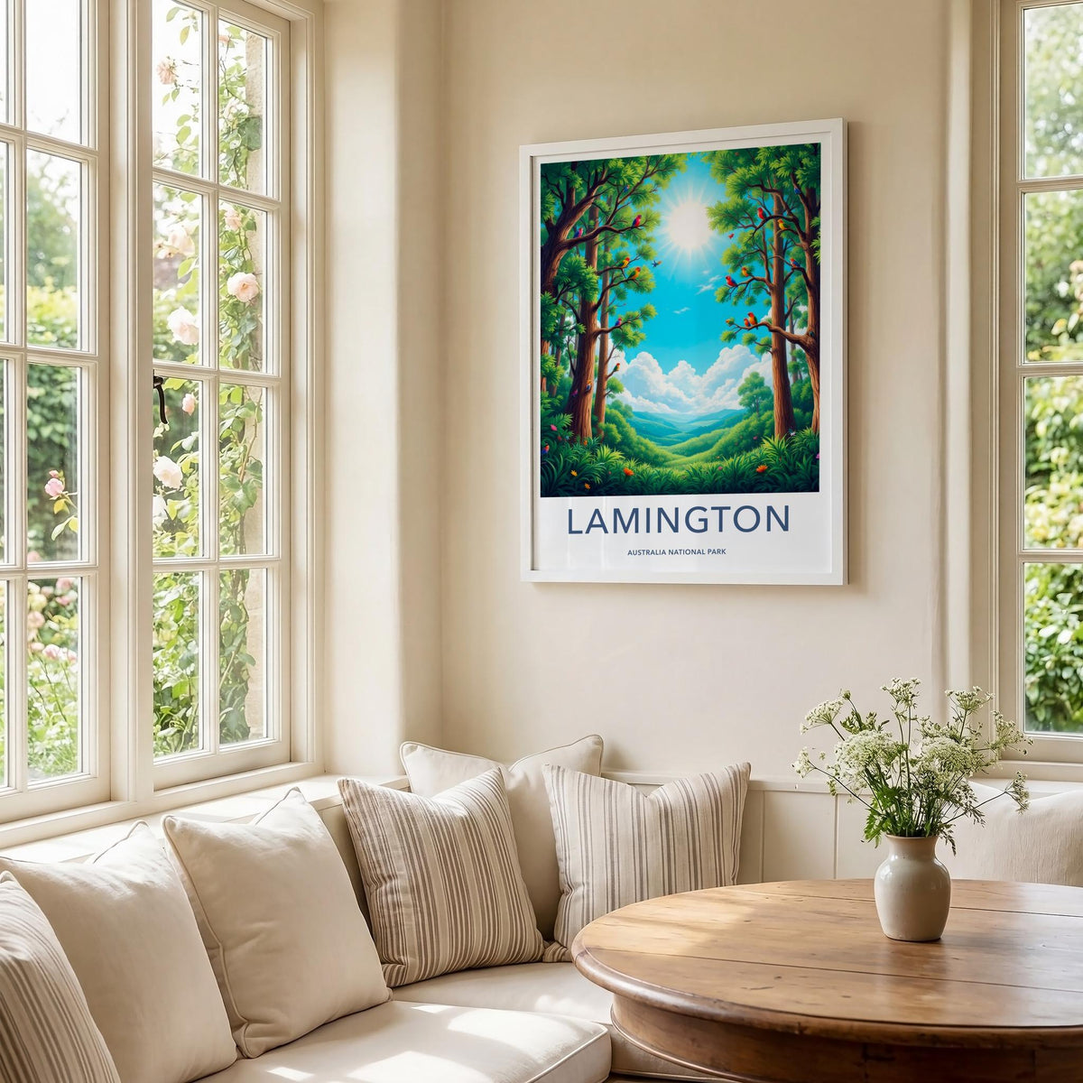 Lamington Park Poster - Australian Rainforest Art