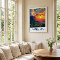 Canaima National Park Poster - Angel Falls Print