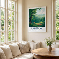 Lahemaa National Park Poster - Nature Wall Art & Forest Landscape