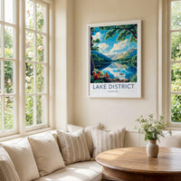 Lake District Poster - British Landscape Print