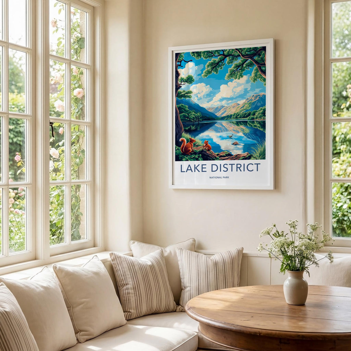 Lake District Poster - British Landscape Print