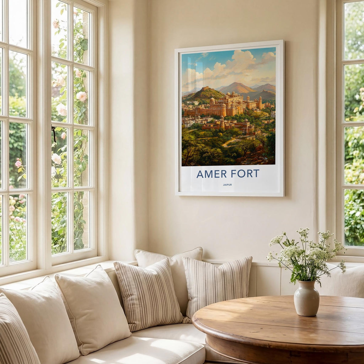 Amer Fort Poster - Jaipur Wall Art
