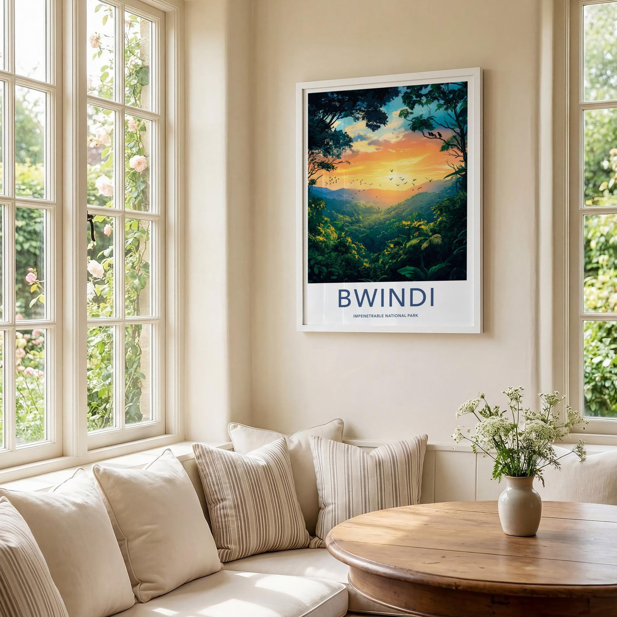 Bwindi National Park Poster - African Landscape Decor