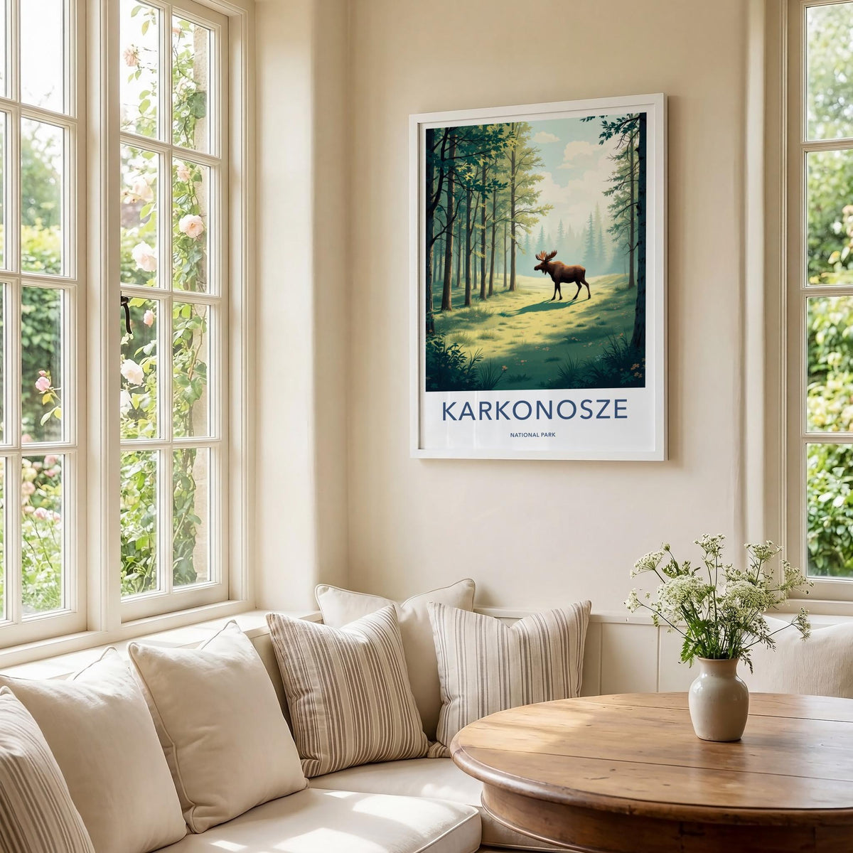 Karkonosze National Park Poster - Scenic Woodland Art & Poland Wall