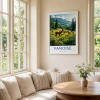 Vanoise National Park Poster - France Wall Art With Alpine Landscape