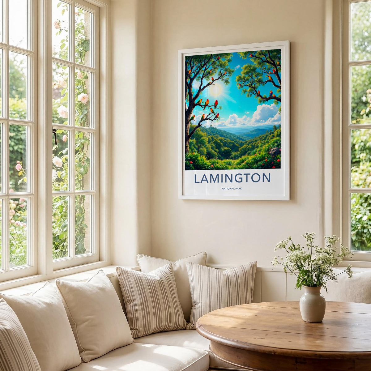 Lamington National Park Poster - Vibrant Rainforest Wall Art & Scenic