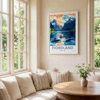 Fiordland Wall Art - New Zealand Landscape Poster