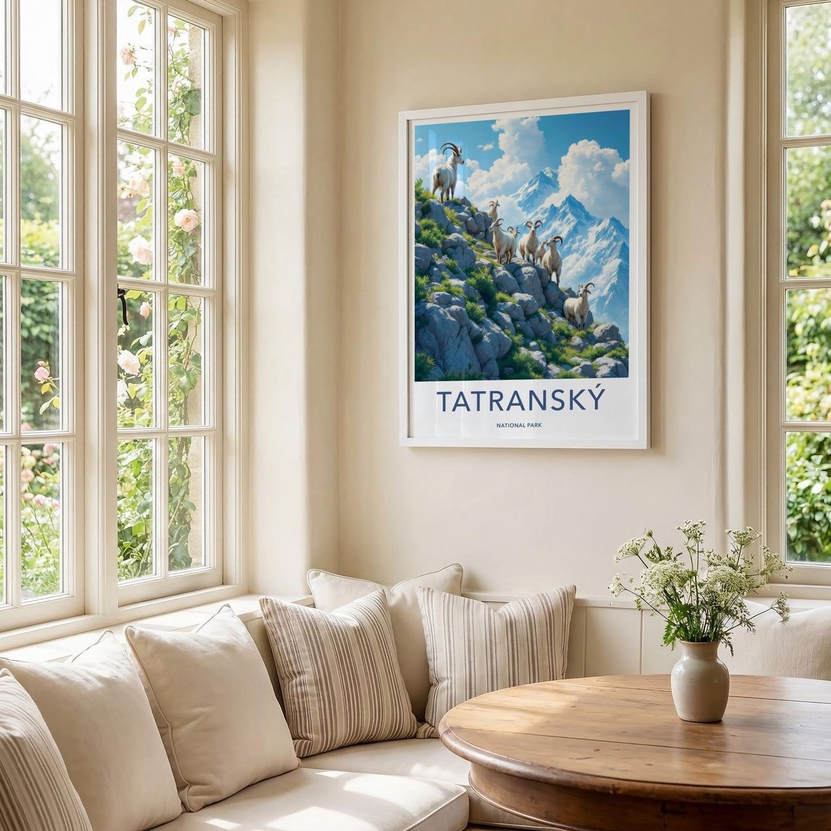Tatranský National Park Poster - Alpine Landscape Wall Art & Scenic