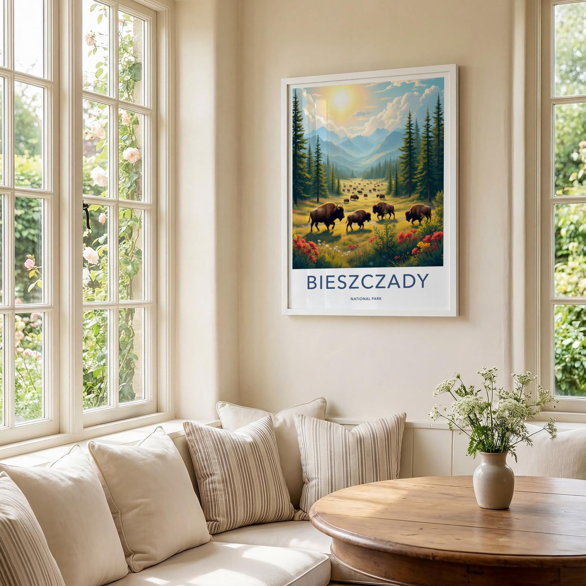 Bieszczady National Park Poster - Scenic Poland Landscape Print