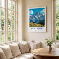 Tatra National Park Poster - Scenic Landscape Print With Mountain