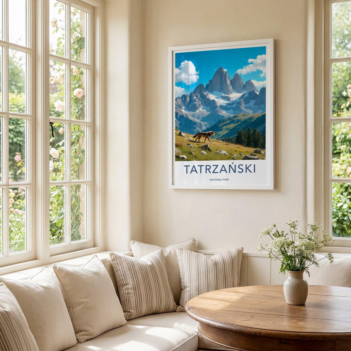 Tatra National Park Poster - Scenic Landscape Print With Mountain