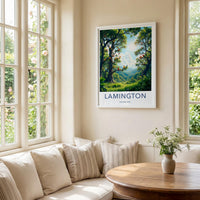 Lamington National Park Poster - Tropical Forest Artwork & Scenic
