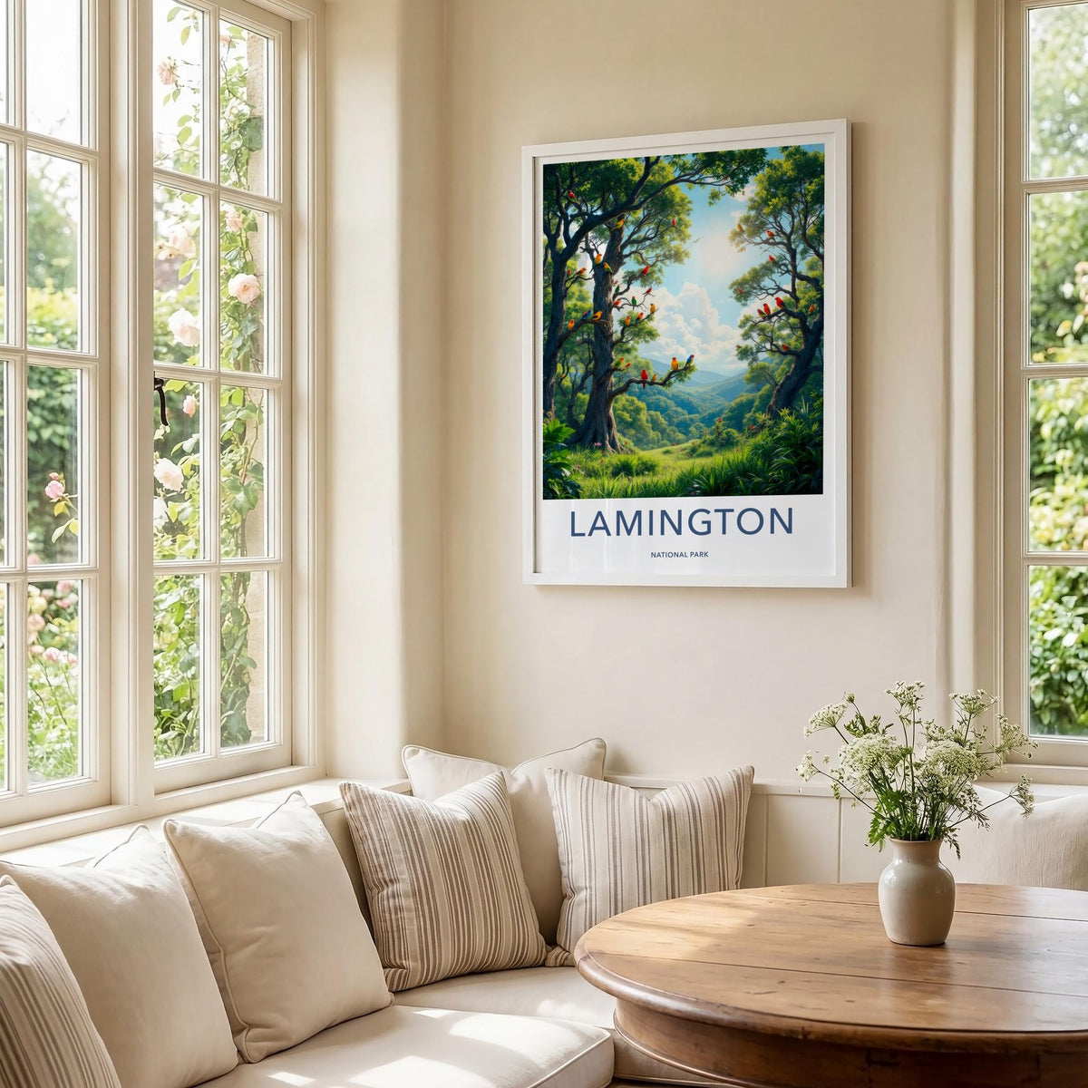 Lamington National Park Poster - Tropical Forest Artwork & Scenic