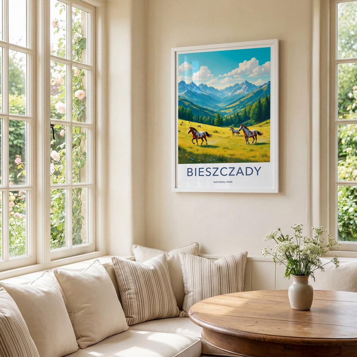 Bieszczady National Park Poster - Majestic Mountain Art & Scenic