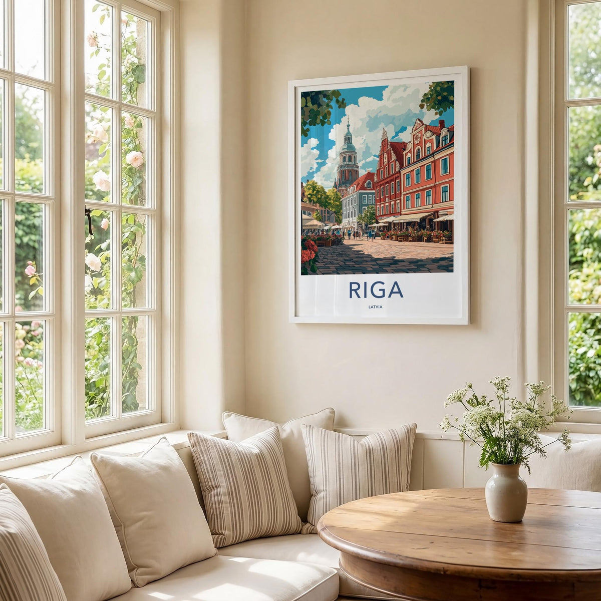 Riga Poster - Latvia Wall Art