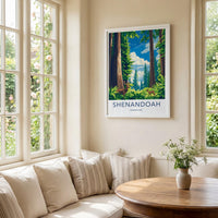 Shenandoah National Park Poster - Scenic Skyline Drive Art & Nature