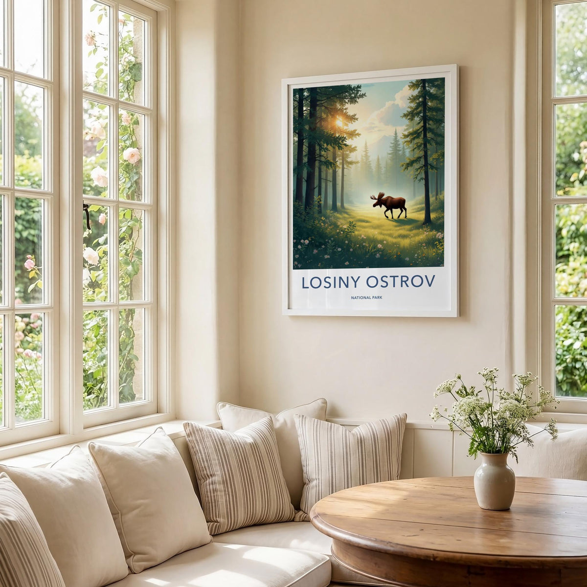 Losiny Ostrov Poster - Scenic Nature Wall Decor