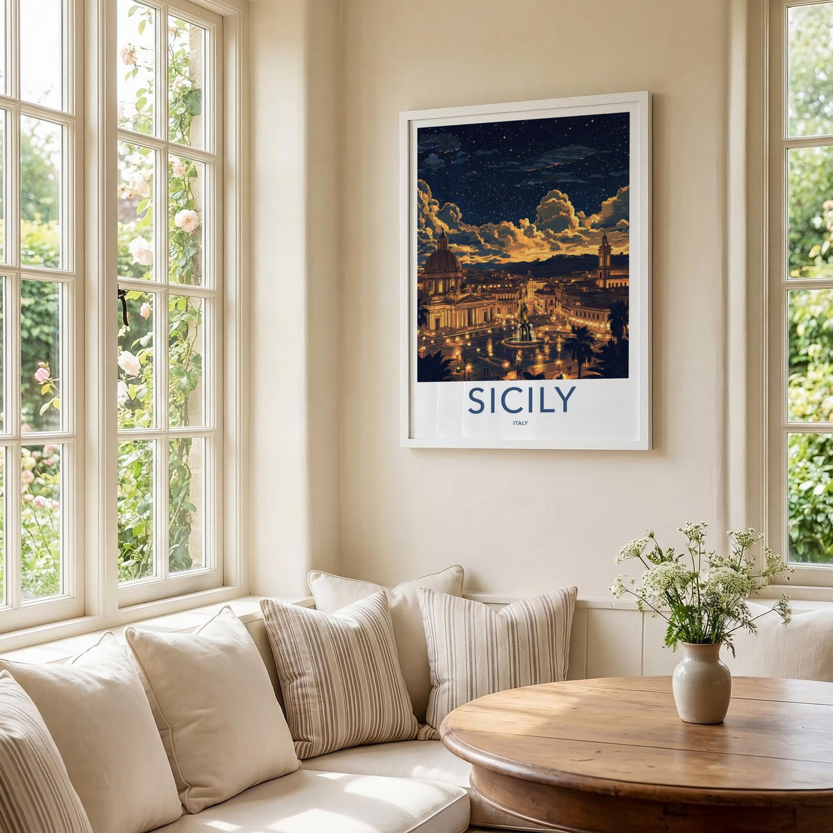 Sicily Wall Art - Italy Wall Decor