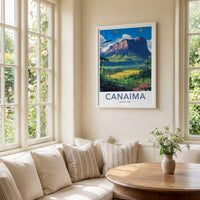 Canaima National Park Poster - Tropical Rainforest Print