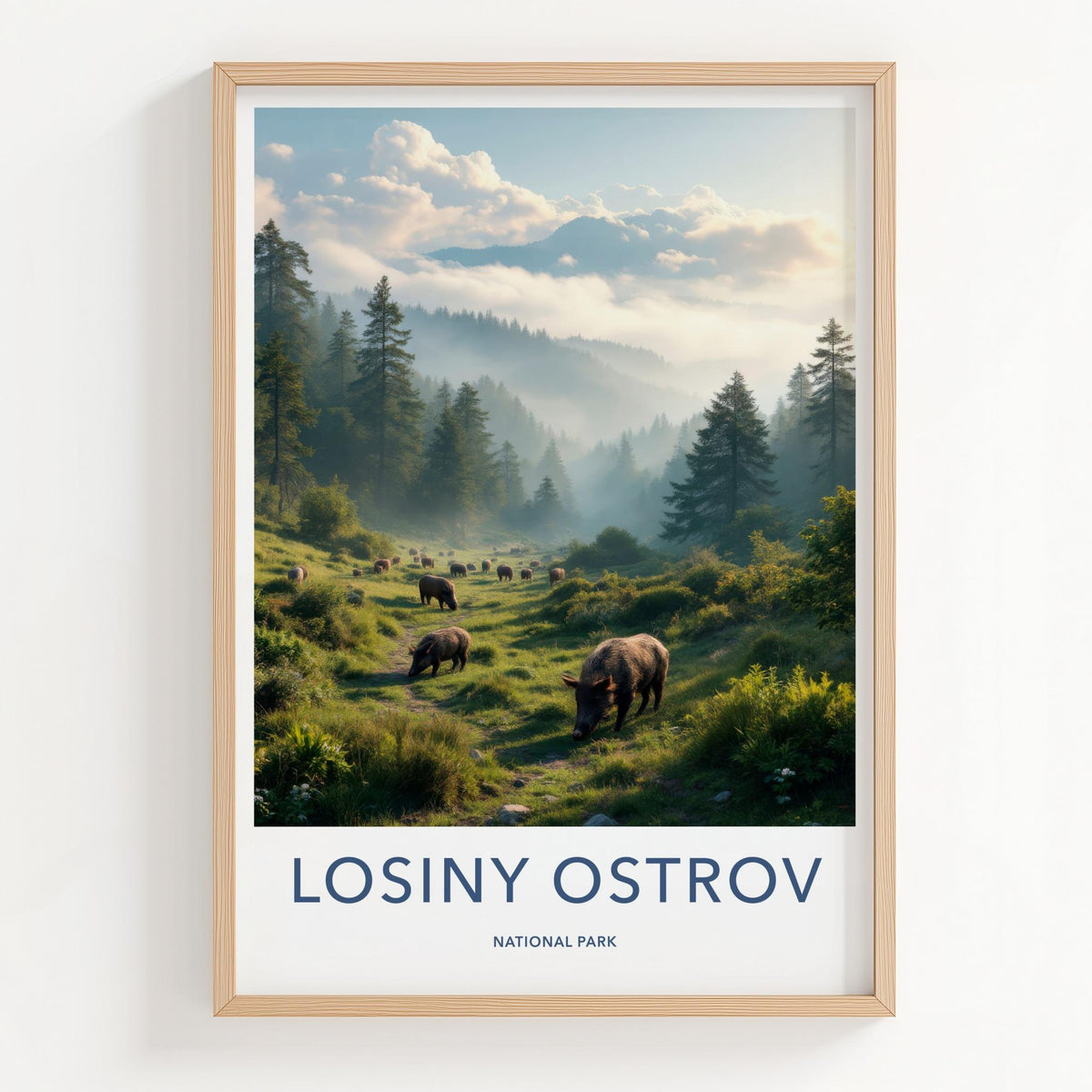 Losiny Ostrov Poster - Russia Wall Art