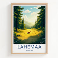 Lahemaa National Park Poster - Estonia Wall Art