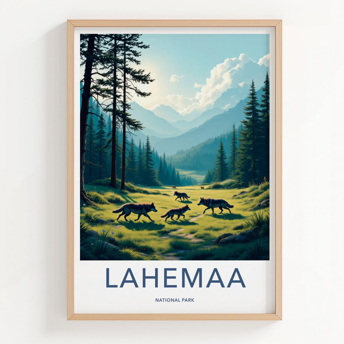 Lahemaa National Park Poster - Estonia Wall Art