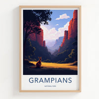 Grampians National Park Poster - Australian Wall Art