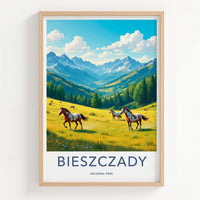 Bieszczady National Park Poster - Majestic Mountain Art & Scenic