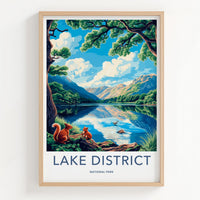 Lake District Poster - British Landscape Print