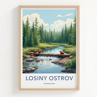 Losiny Ostrov Poster - Russia Wall Art