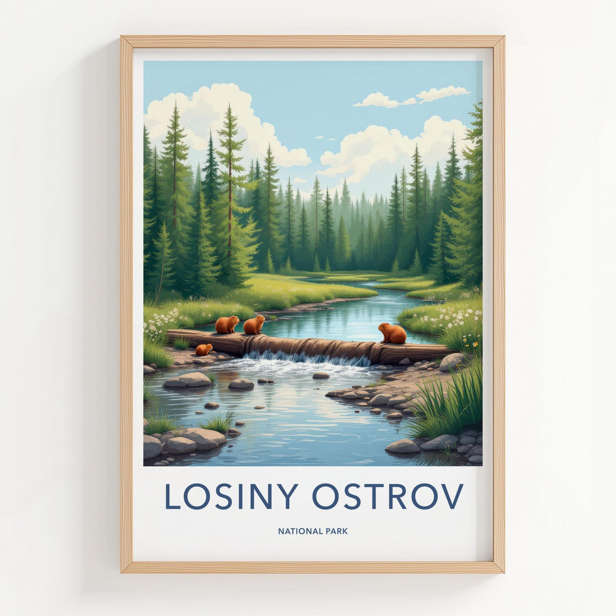 Losiny Ostrov Poster - Russia Wall Art