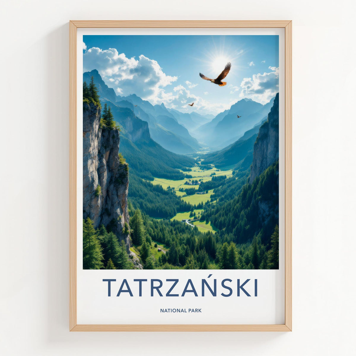 Tatrzański National Park Poster - Mountain Landscape Print & Scenic