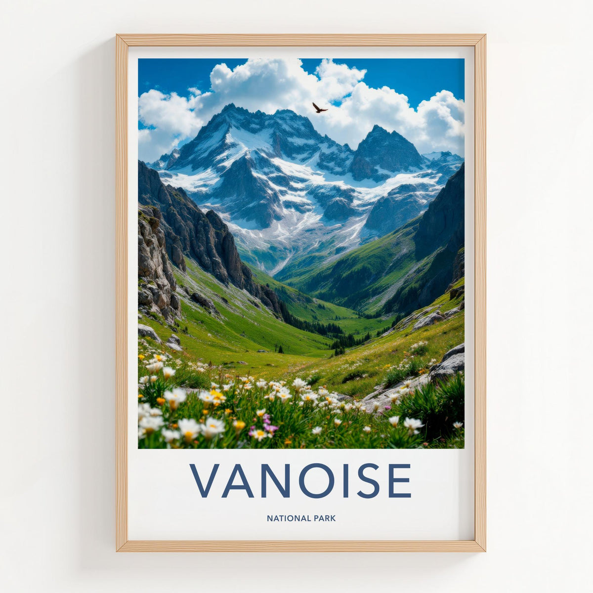 Vanoise Wall Art - French Alps Poster