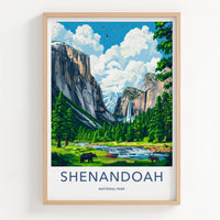 Shenandoah Poster - Virginia Wall Art