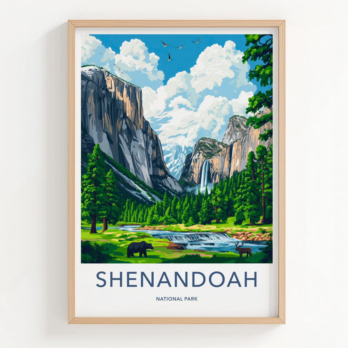 Shenandoah Poster - Virginia Wall Art