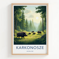 Karkonosze National Park Poster - Scenic View Wall Decor & Mountain
