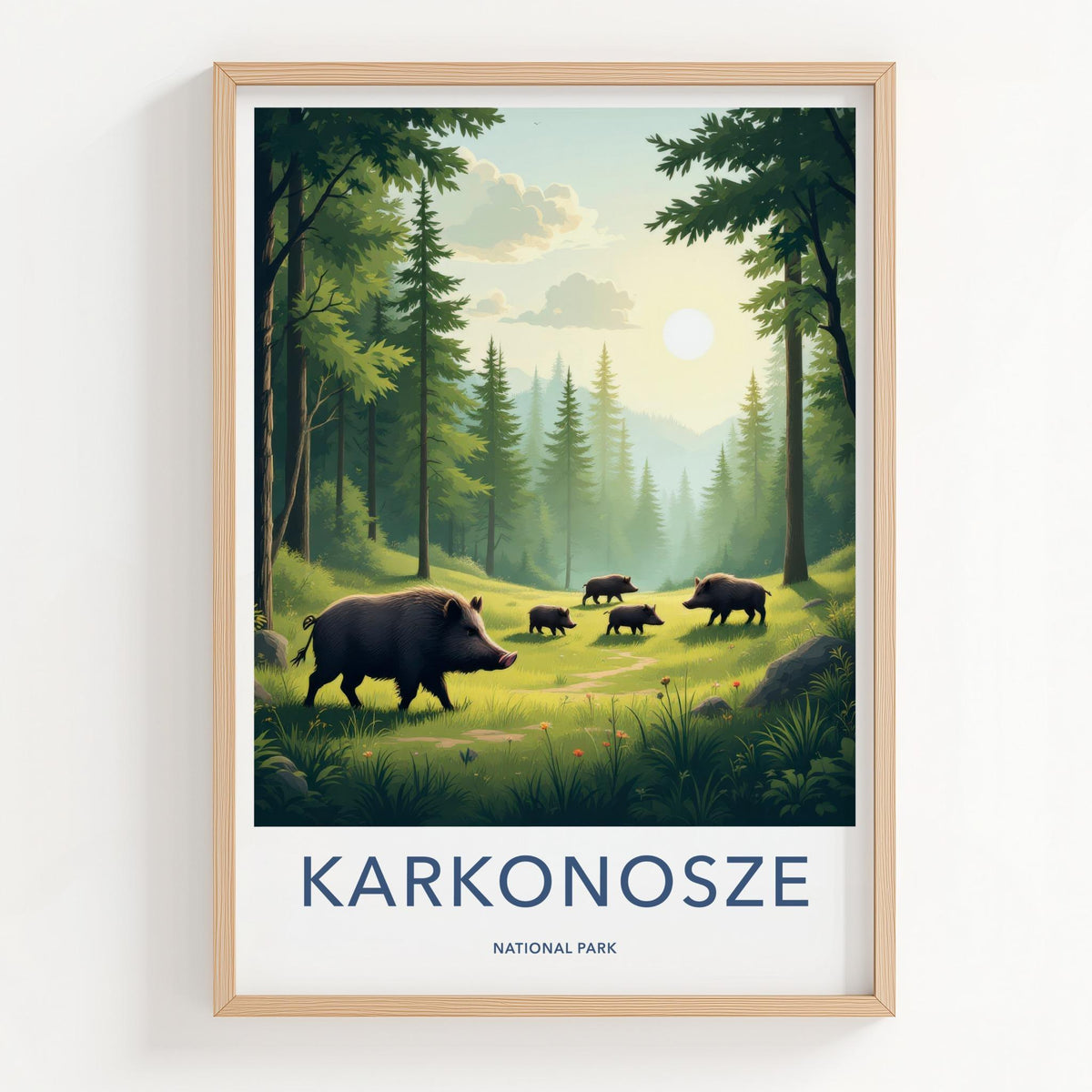 Karkonosze National Park Poster - Scenic View Wall Decor & Mountain