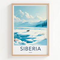 Siberia Poster - Russia Wall Art